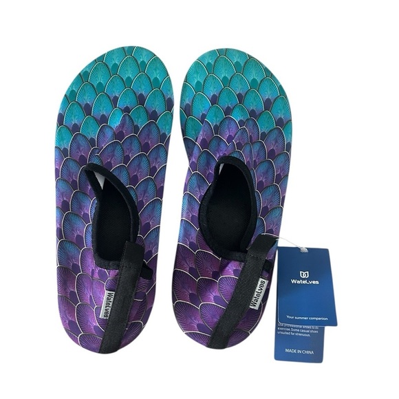 Water Shoes for Womens / Mens Barefoot Quick-Dry Aqua Socks for Beach Swim - NWT - Picture 11 of 11